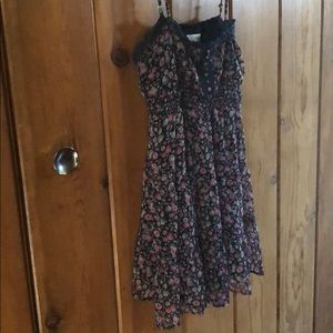 Sweet short floral dress